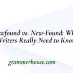 Newfound vs. New-Found